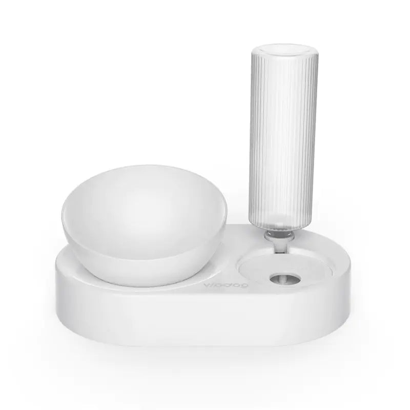 2-in-1 Automatic Pet Feeder & Waterer Bottle – Anti-Tipple Double Food Bowl for Cats & Dogs | 400ml Capacity