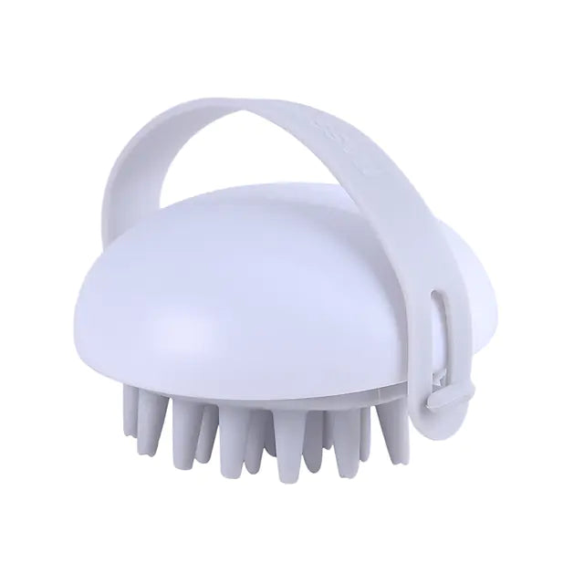 2-in-1 Pet Bath Brush & Shampoo Dispenser – Soft Silicone Grooming Massager for Cats & Dogs | Ergonomic Scrubbing Brush for Washing & Deshedding