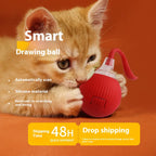 Smart Interactive Cat Ball Toy – Automatic Rolling & Chirping Sound Ball | 3 Play Modes & Auto-Shutoff Smart Toy for Bored Cats
