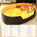 Calming Pet Nest Bed & Reversible Dog Mat - Ultra-Soft Breathable Cat Pad | All-Season Comfort Dog Bed