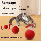 Smart Interactive Cat Ball Toy – Automatic Rolling & Chirping Sound Ball | 3 Play Modes & Auto-Shutoff Smart Toy for Bored Cats